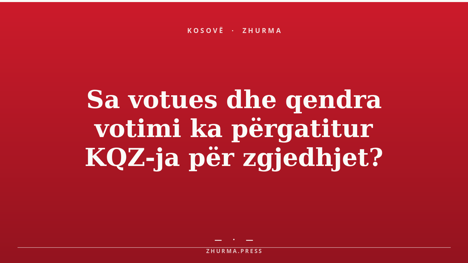 Sa votues dhe qendra votimi ka përgatitur KQZ-ja për zgjedhjet?