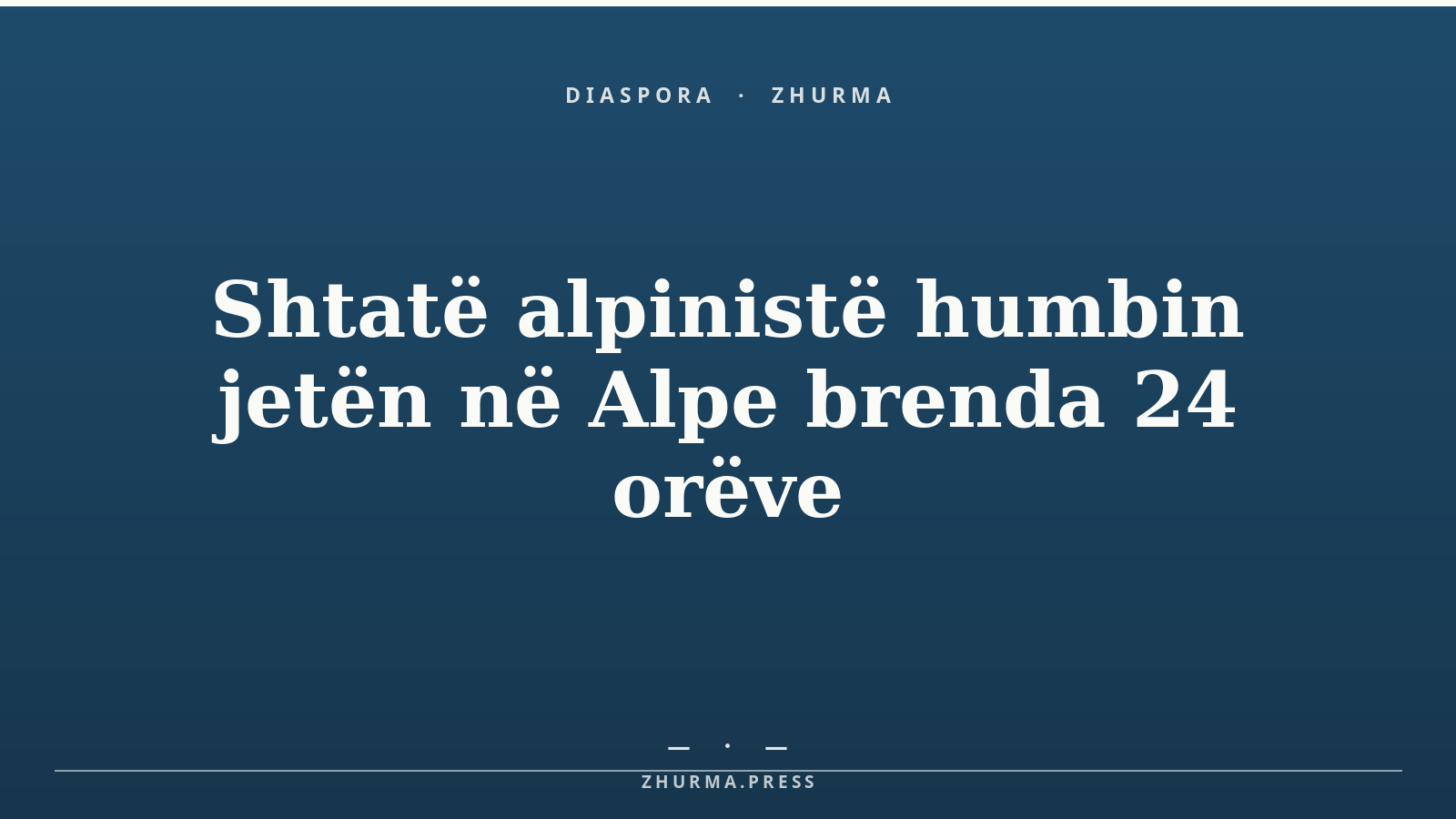 Shtatë alpinistë humbin jetën në Alpe brenda 24 orëve