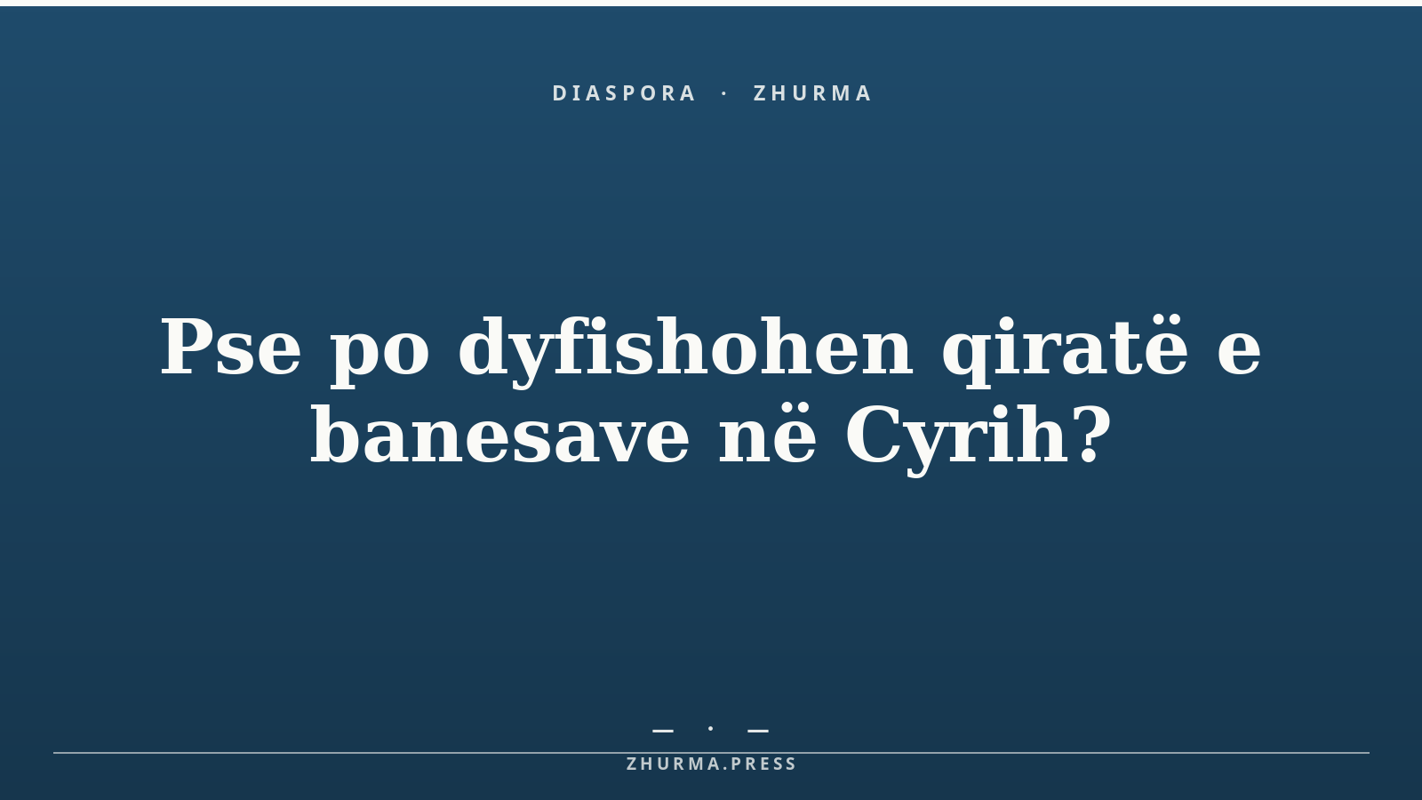 Pse po dyfishohen qiratë e banesave në Cyrih?