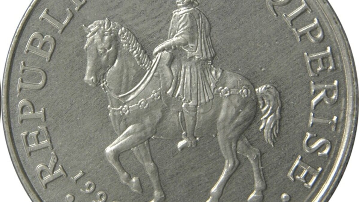 Monedhë bronzi e mbretit Genti