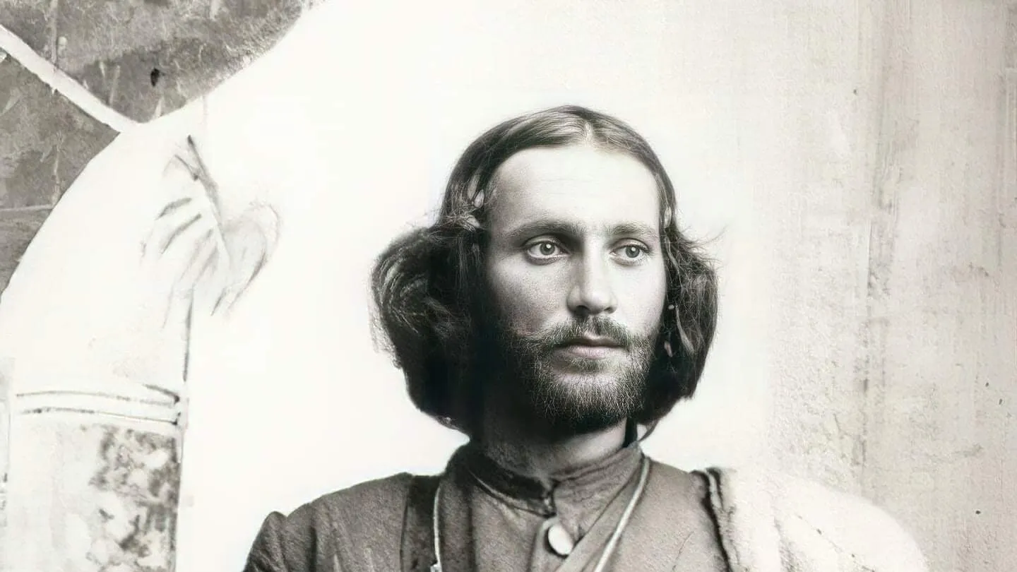 Çerçiz Topulli, portret nga Studio Marubi