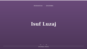 Isuf Luzaj (1913–2000) — kartë editoriale e Muzeut Dixhital ZHURMA (nuk u gjet portret me licencë të lirë)