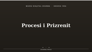 Kartë-titull e Muzeut Digjital Zhurma — nuk u gjet fotografi arkivore me licencë të lirë e gjyqit të mbyllur të vitit 1956