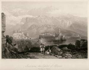Janina në gdhendjen e Thomas Allom-it, 1836 — Robert Walsh