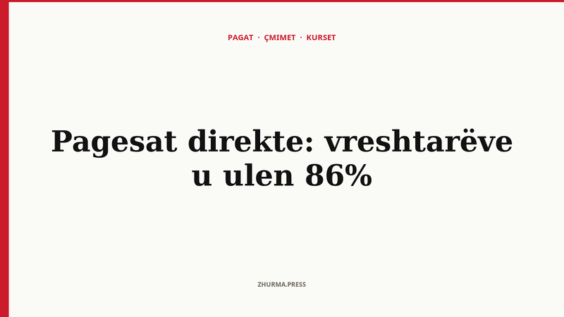 Ministria e Bujqësisë ul pagesat direkte: vreshtarëve u ulen 86% sivjet