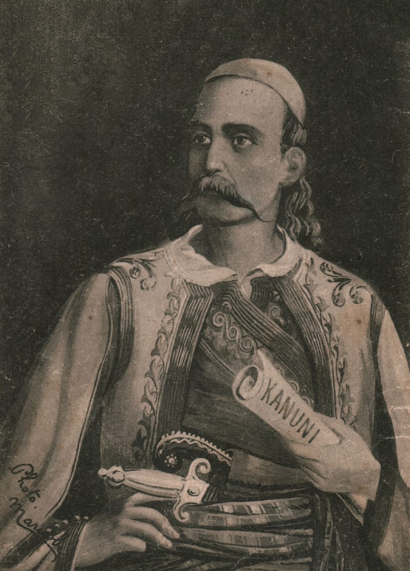 Portret historik i Lekë Dukagjinit
