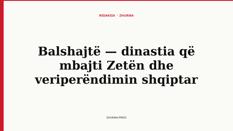 Harta mesjetare e Zetës dhe Shqipërisë veriore rreth vitit 1406