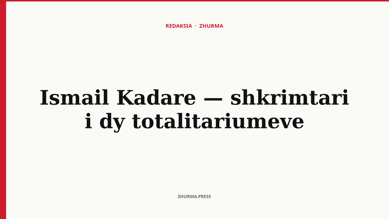 Ismail Kadare