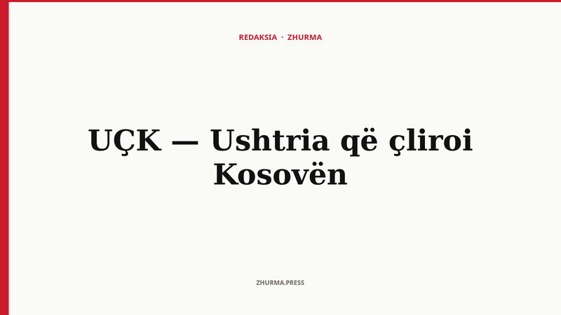 Memoriali i Ushtrisë Çlirimtare të Kosovës në qendër të Prishtinës