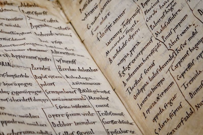 Formula e Pagëzimit 1462 — fragment i letrës pastorale të Pal Engjëllit