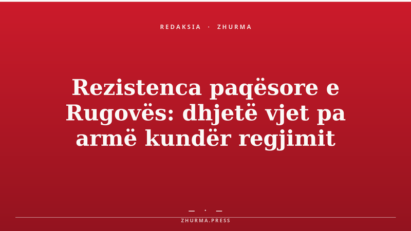 Ibrahim Rugova, presidenti i parë i Kosovës