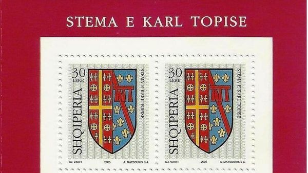 Portret i Karl Thopisë, Princ Feudal i Shqipërisë në shek. XIV