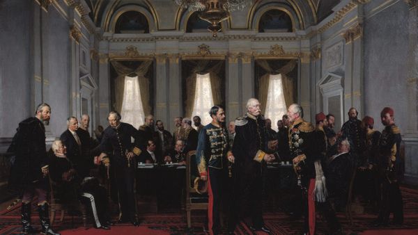 Kongresi i Berlinit, 13 korrik 1878 — piktura e Anton von Werner
