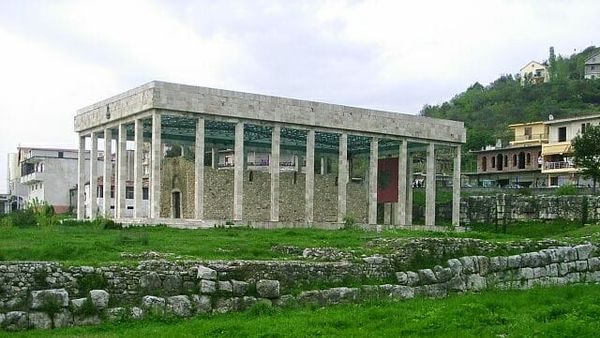 Pikturë e shekullit XIX që paraqet Lidhjen e Lezhës (1444)