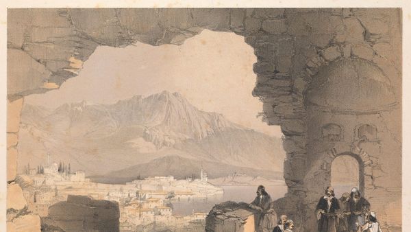 “Janina, kryeqyteti i Shqipërisë” — litografi nga George de la Poer Beresford, 1855
