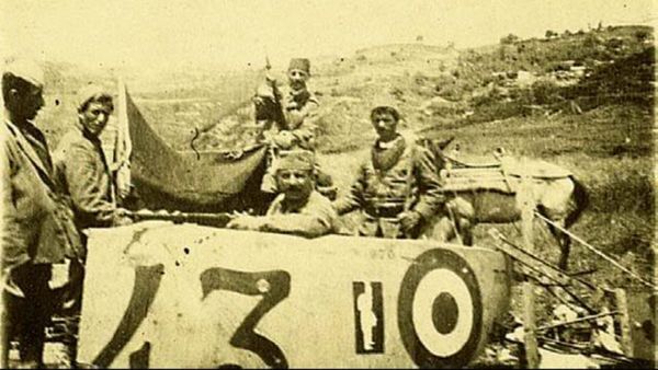 Fotografi e Luftës së Vlorës 1920 (skanim nga botim i vitit 1931)
