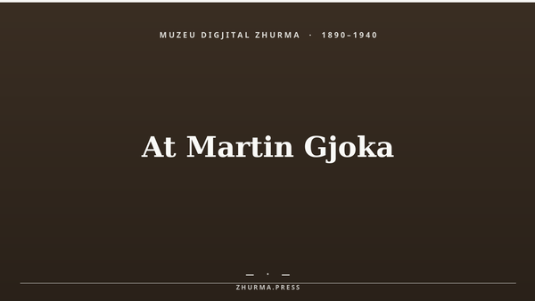 Titull-kartelë editoriale, Muzeu Digjital Zhurma (nuk u gjet portret me licencë të lirë)