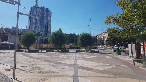 Pamje nga qyteti i Krushevcit në Serbi