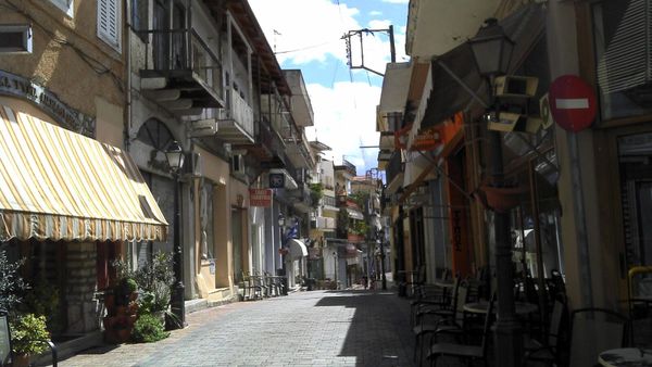 Paramithi (Paramythia), Thesproti — qyteti qendror i operacioneve të EDES-it në qershor 1944
