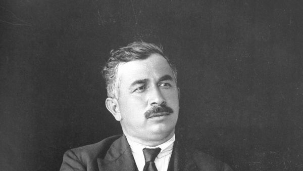 Sulejman Delvina, portret nga Kel Marubi