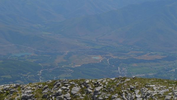 Lugina e Tropojës parë nga maja e Shkëlzenit (2.405 m) — Ardit Balisha