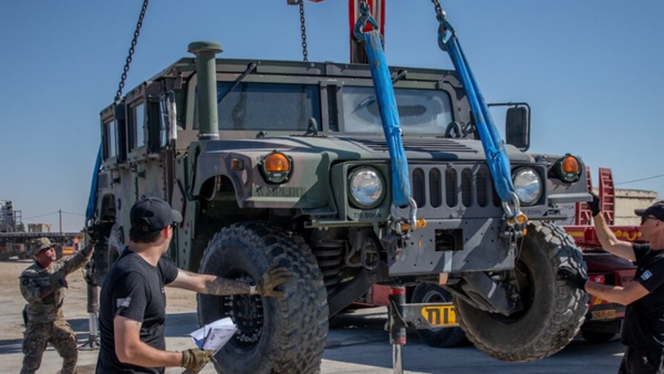 Kosova dhe Shqipëria përdorin automjete blinduara amerikane
