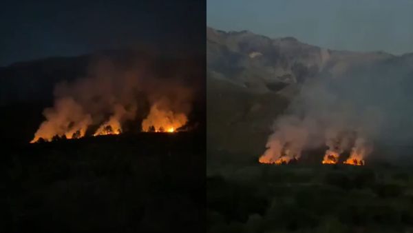 Flakët përfshijnë kodrat e Dukatit, dyshohet për zjarrvënie të qëllimshme