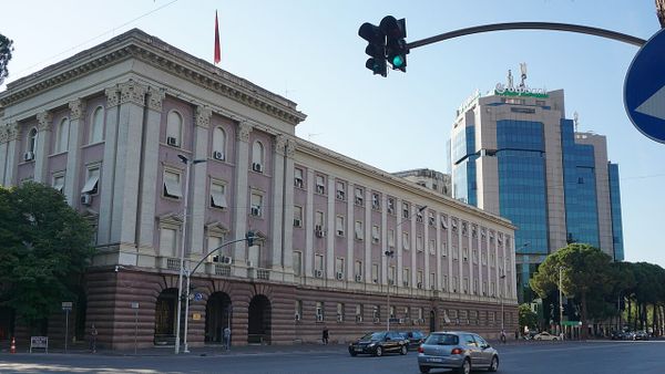 Parliament Offices, Tirana, Albania (49599626918)