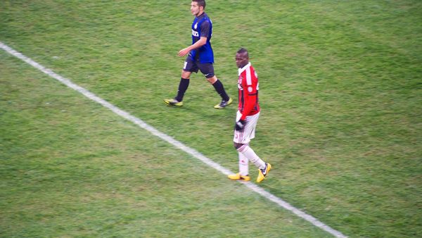 Gargano and Balotelli Inter-Milan february 2013