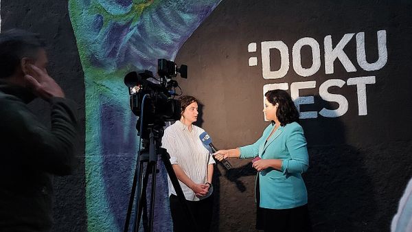 Alba Çakalli, intervistë me RTK-në, DokuFest 2022