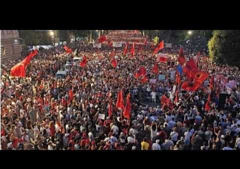 Protesta e 75-të në Tiranë: Thirrje për dorëheqjen e Ramës