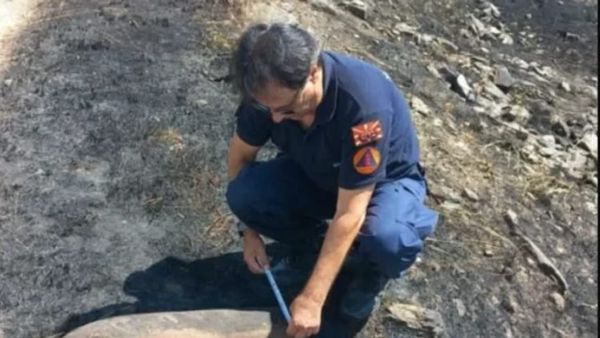 Largohen granata të rrezikshme nga luftërat e kaluara në zonën e zjarrit