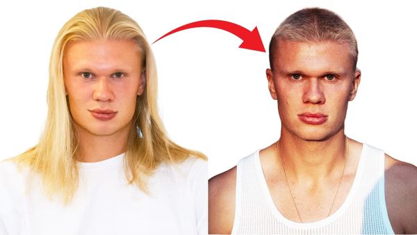 Erling Haaland prer flokët nga parukiera shqiptare Juna Ademi në Monako