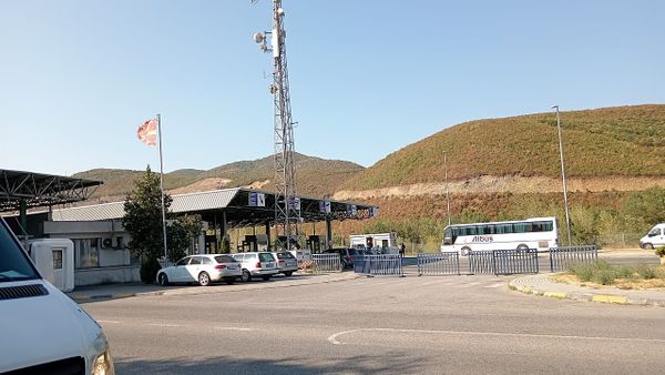North Macedonia–Kosovo Border in 2025.01