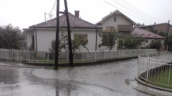 Невреме во Ѓорче Петров, Скопје-Р. Македонија , storm in Gјorche Petrov, Skopje