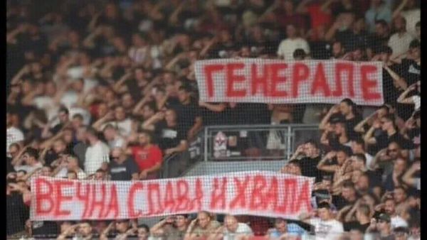 UEFA hap procedurë disiplinore ndaj Crvena Zvezdës për nderimin e Mlladiqit