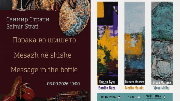 Ekspozita artistike në Çifte Hamam