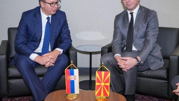 Mickoski takon Vuçiqin në Nju Jork para fjalimit në Asamblenë e Përgjithshme të OKB-së