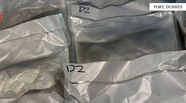 Sekuestrohen mbi 107 kg kanabis në Portin e Durrësit