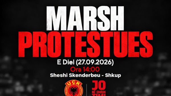 Marsh në Shkup në mbështetje të ish-krerëve të UÇK-së, nis në orën 14:00 nga Sheshi Skë…
