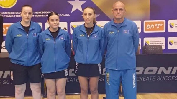 Përfaqësuesja e Kosovës merr pjesë në Kampionatin Ballkanik të Seniorëve në pingpong