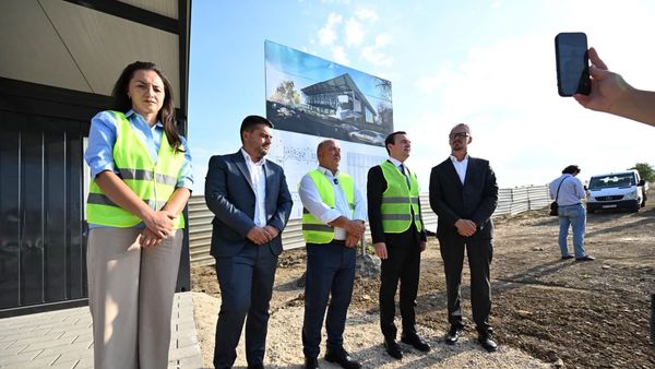 Vendoset gurthemeli i palestrës multisportive në Podujevë