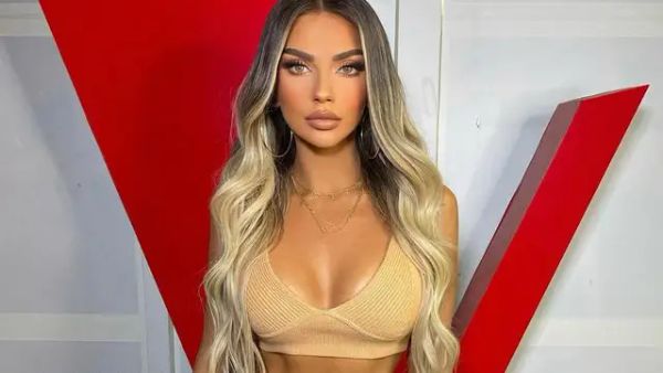 Beatrix Ramosaj pozuar me bikini të kuqe në rrjetet sociale