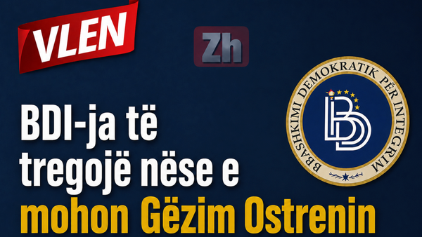 VLEN kërkon nga BDI të deklarohet për deklaratat e Gëzim Ostrenit