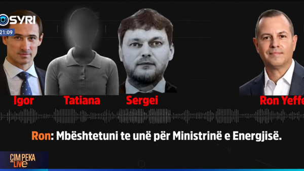 Përgjimi i ri për Yeffet: Asnjë letër zyrtare për gazin, merrem unë me Ministrinë