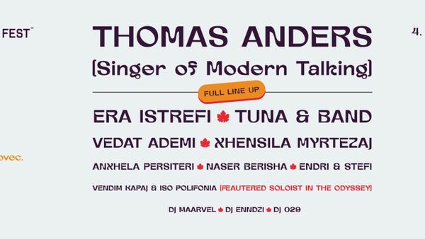 Hardh Fest 2026 nis nesër në Rahovec me Modern Talking