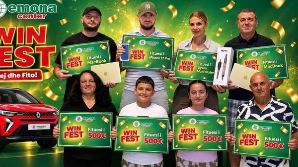 Shpallen fituesit e javës së katërt të WINFEST në Emona Center