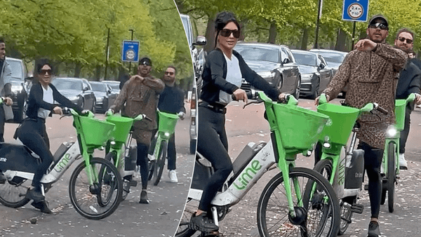 Kim Kardashian dhe Lewis Hamilton kalojnë kohë në Londër me biçikleta