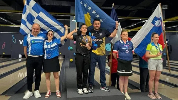 Kaula Haziri fitting medaljen e artë në Kampionatin Mesdhetar të Bowlingut në Kroaci