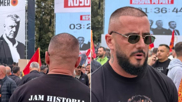 Gold AG me imazhin e Adem Jasharit në Marshin për Liri